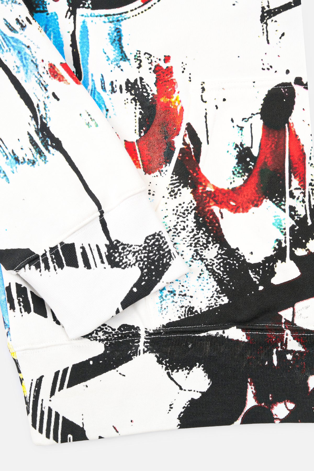 DION HOODIE | WHITE GRAFFITI