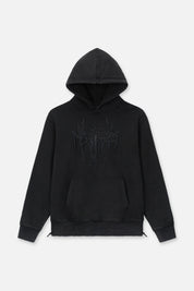 JORDAN OVERSIZED HOODIE | BLACK CYBER SIGILISM
