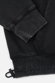 JORDAN OVERSIZED HOODIE | BLACK CYBER SIGILISM