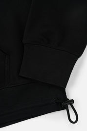 JORDAN OVERSIZED HOODIE | BLACK GRAFFITI PINK