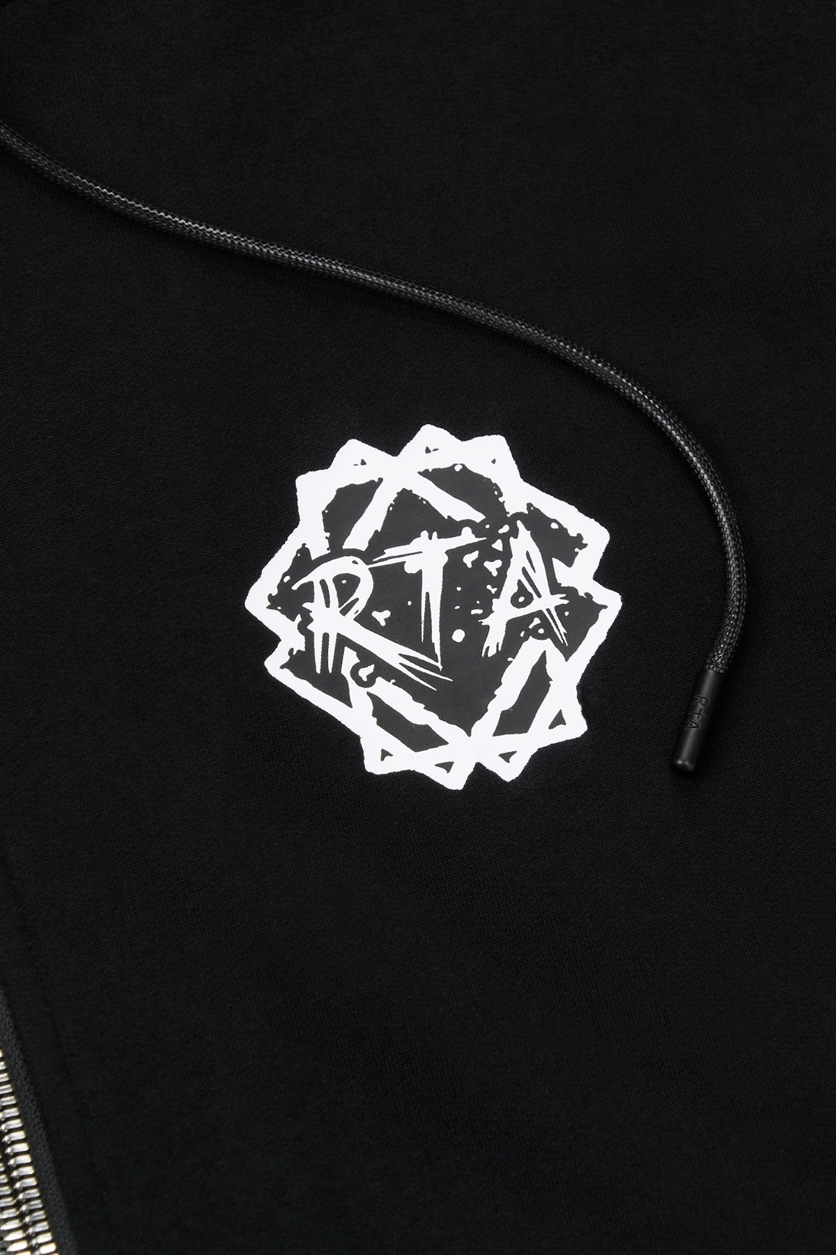 FLOYD ZIP UP HOODIE | BLACK METAL ROAD TO AWE