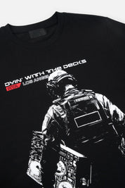 LIAM SHORT SLEEVE TEE | BLACK DECK