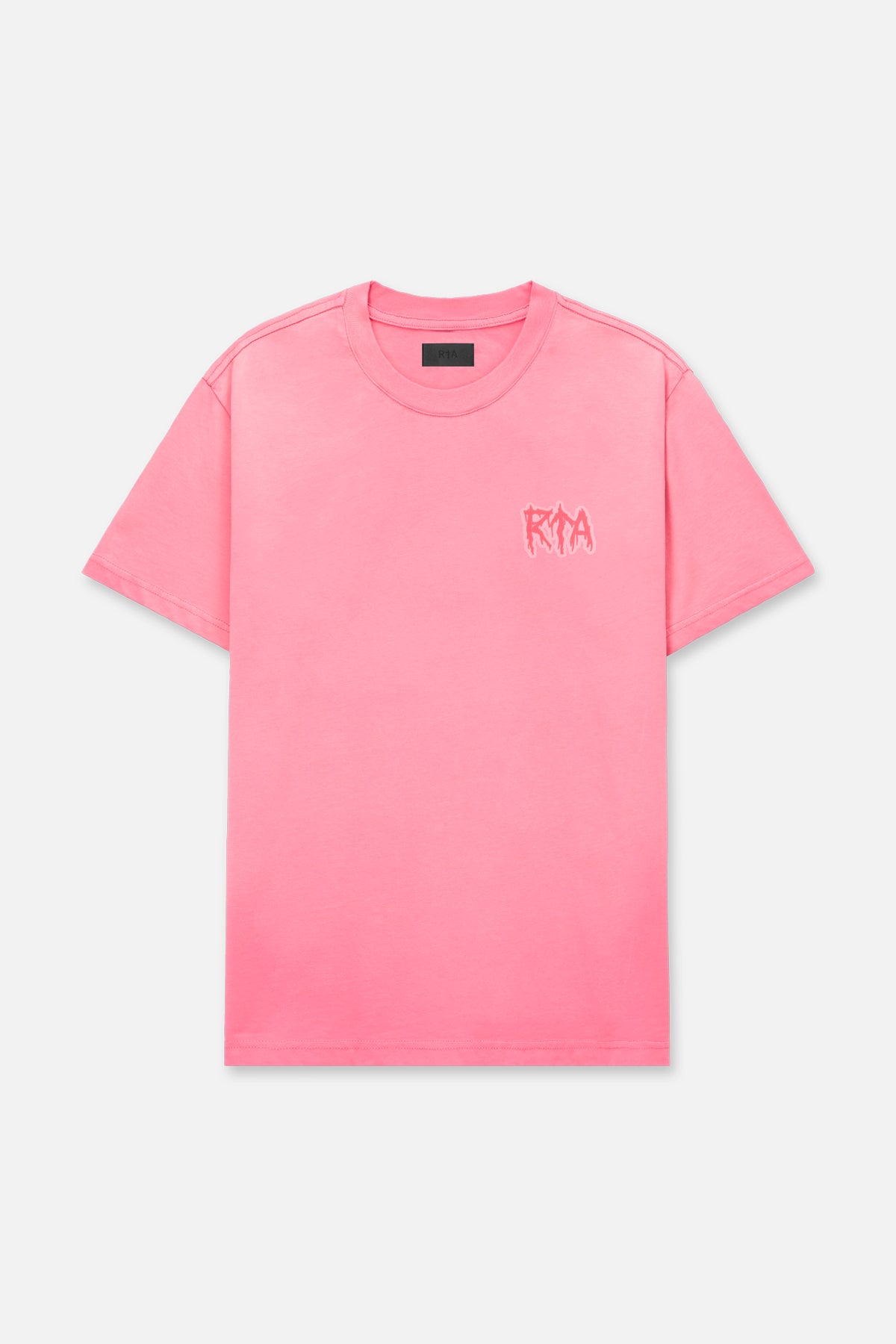 Men's Pink Cyber Metal Graphic Tee | RTA