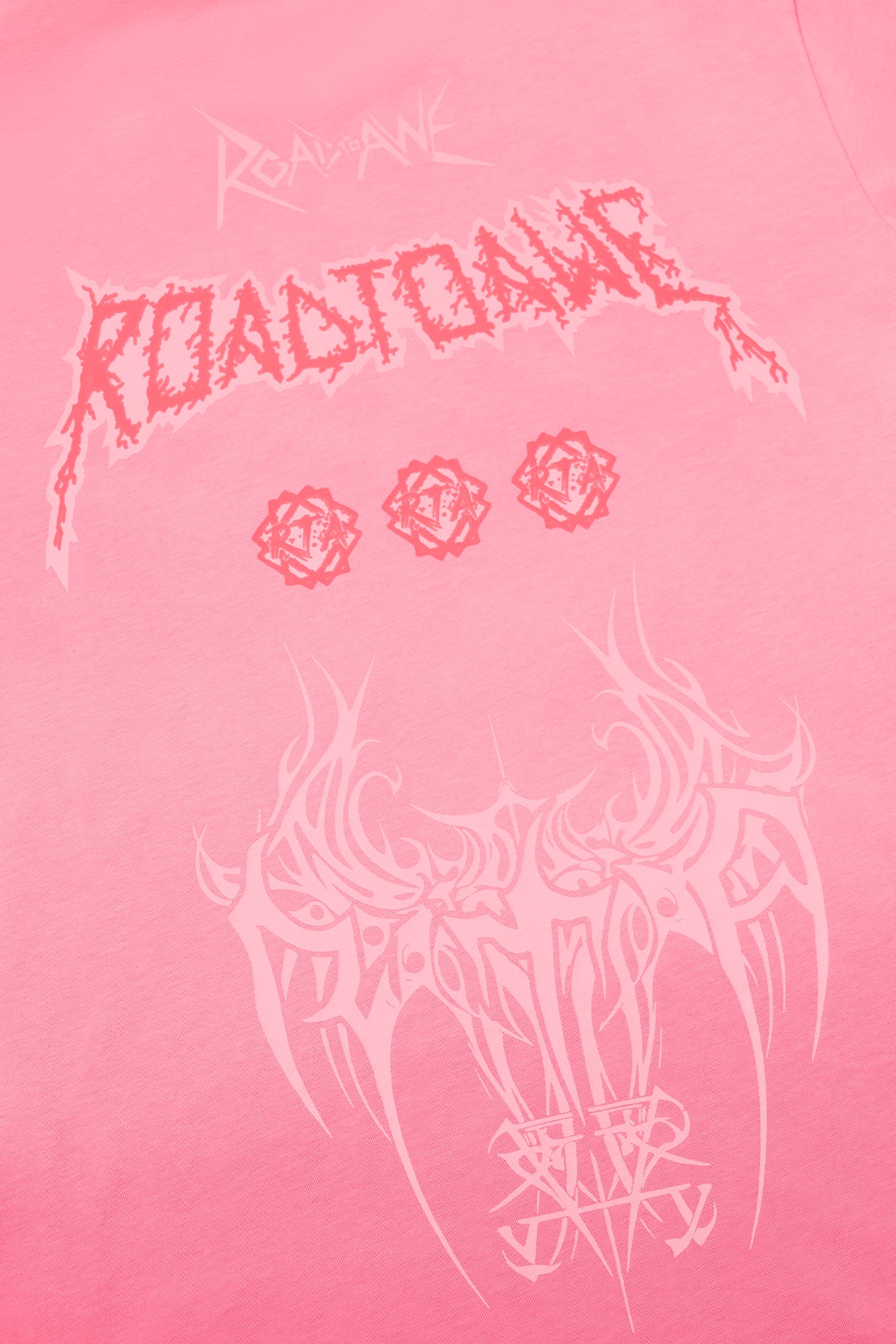 Men's Pink Cyber Metal Graphic Tee | RTA