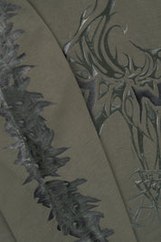 LAWRENCE LONG SLEEVE TEE | OLIVE CYBER SIGILISM RTA