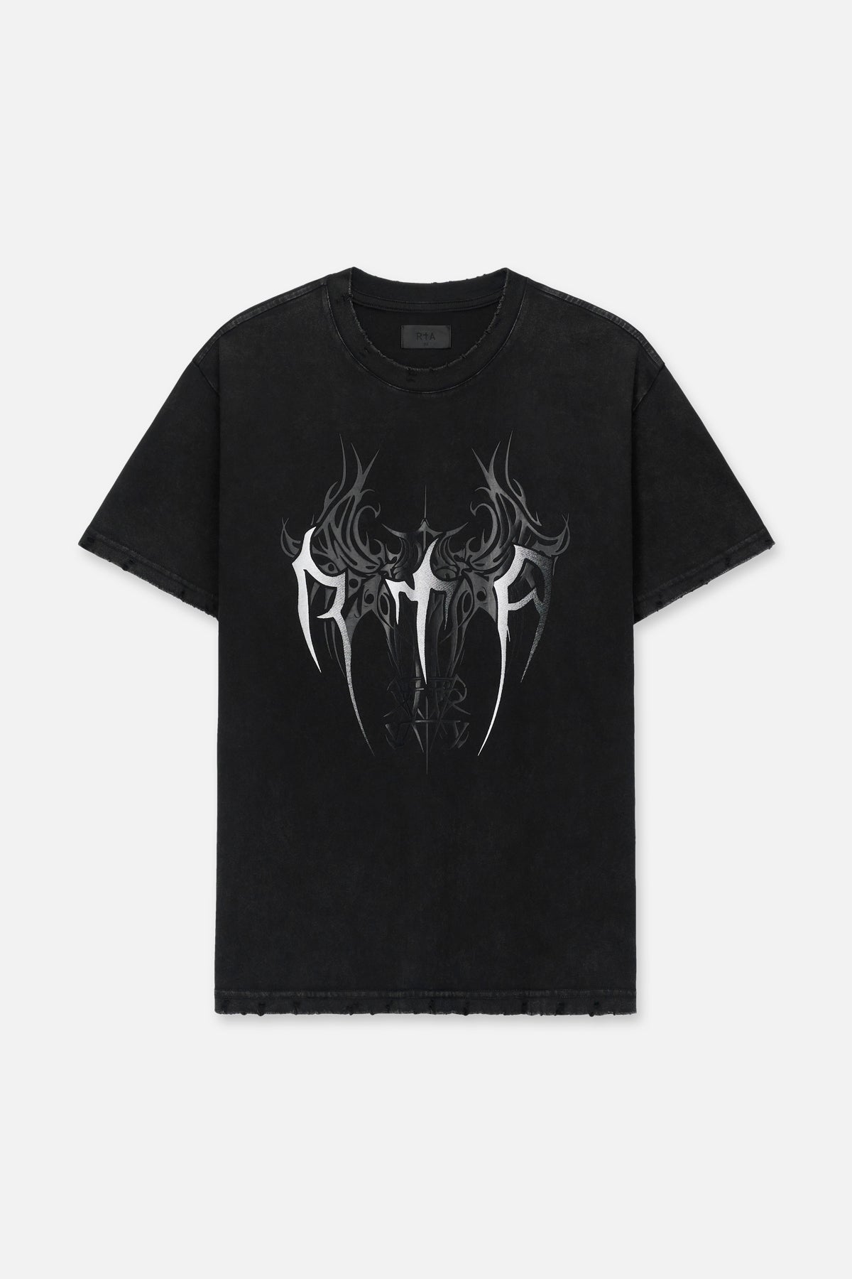 COLIN OVERSIZED SHORT SLEEVE TEE | BLACK CYBER SIGILISM