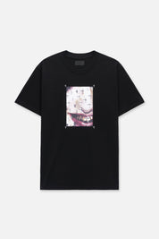 COLIN OVERSIZED SHORT SLEEVE TEE | BLACK CROSS GRILLZ