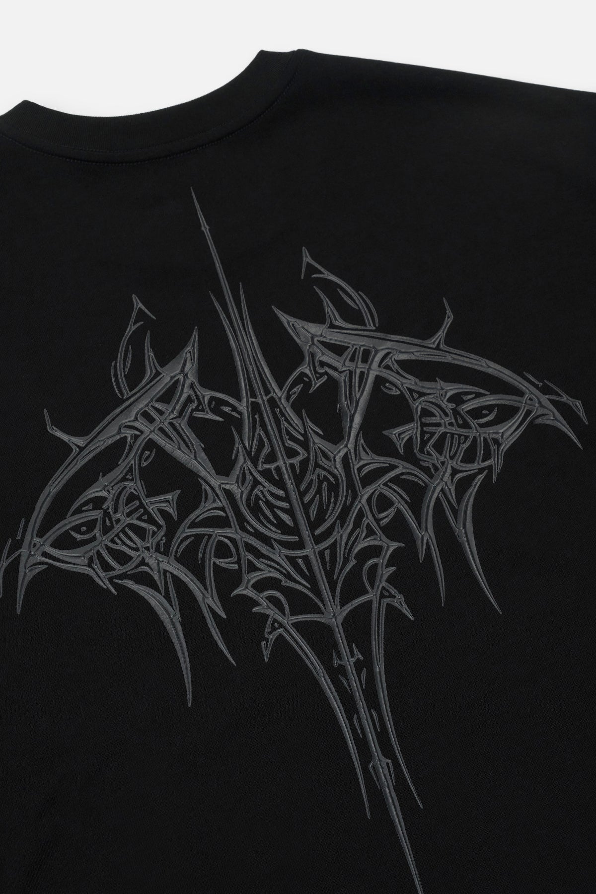 COLIN OVERSIZED SHORT SLEEVE TEE | BLACK RTA SIGILISM