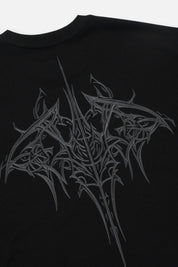 COLIN OVERSIZED SHORT SLEEVE TEE | BLACK RTA SIGILISM