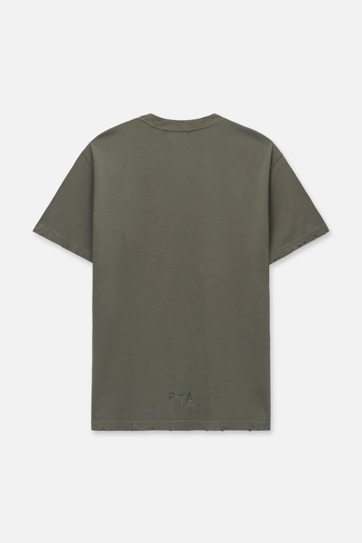 COLIN OVERSIZED SHORT SLEEVE TEE | OLIVE CYBER SIGILISM