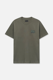 COLIN OVERSIZED SHORT SLEEVE TEE | OLIVE RTA SIGILISM