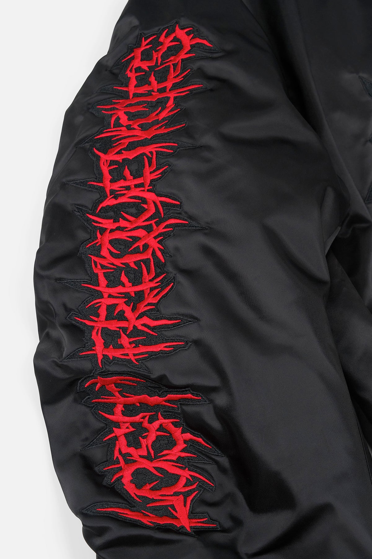 HARVARD JACKET | SHINY BLACK LOST FREQUENCIES