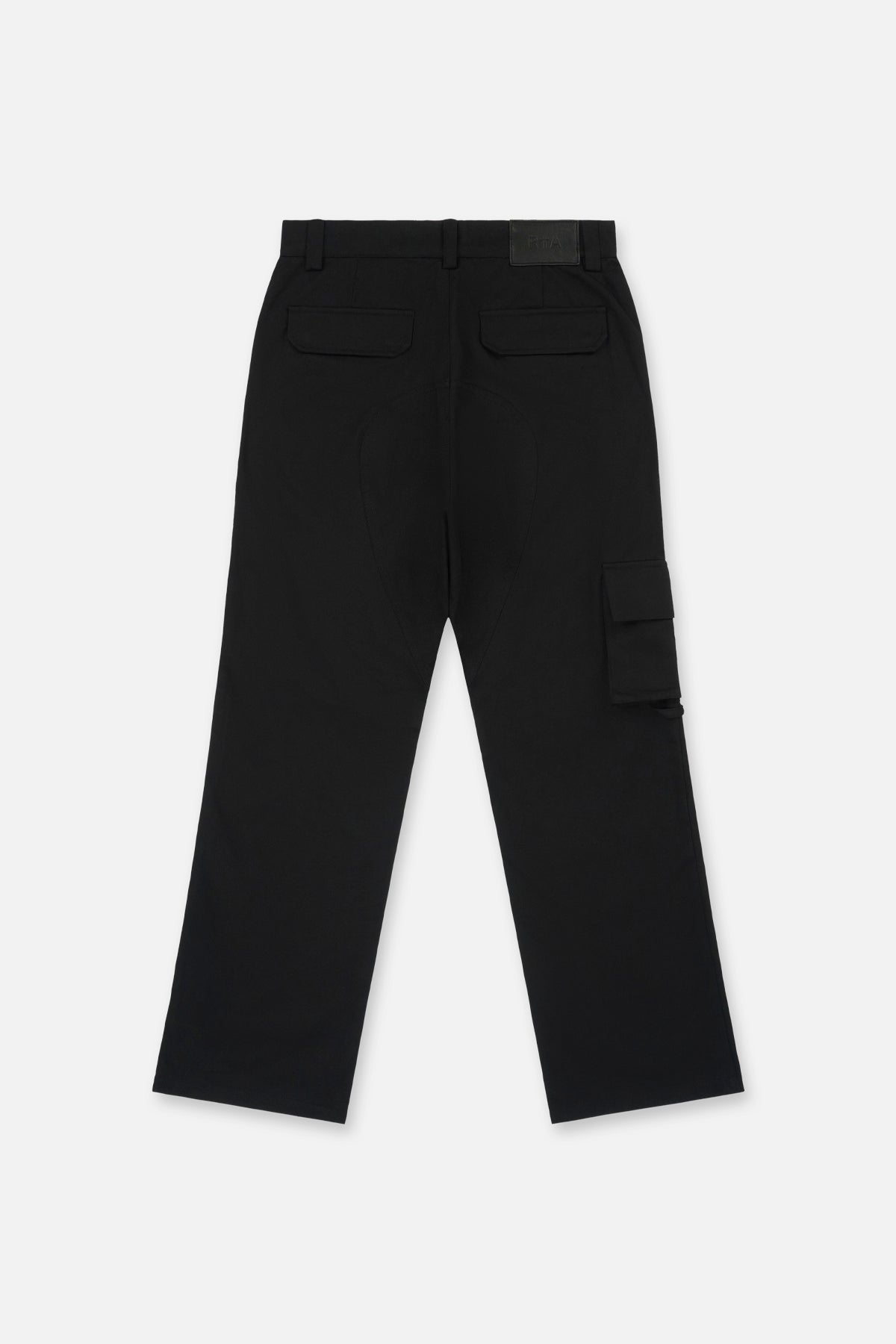 Men's Black Tactical Cargo Pants | RTA