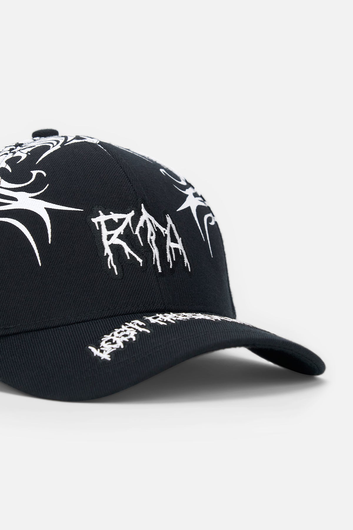 Hat With Rtra Men's Black Cyber Sigilism Cap | RTA