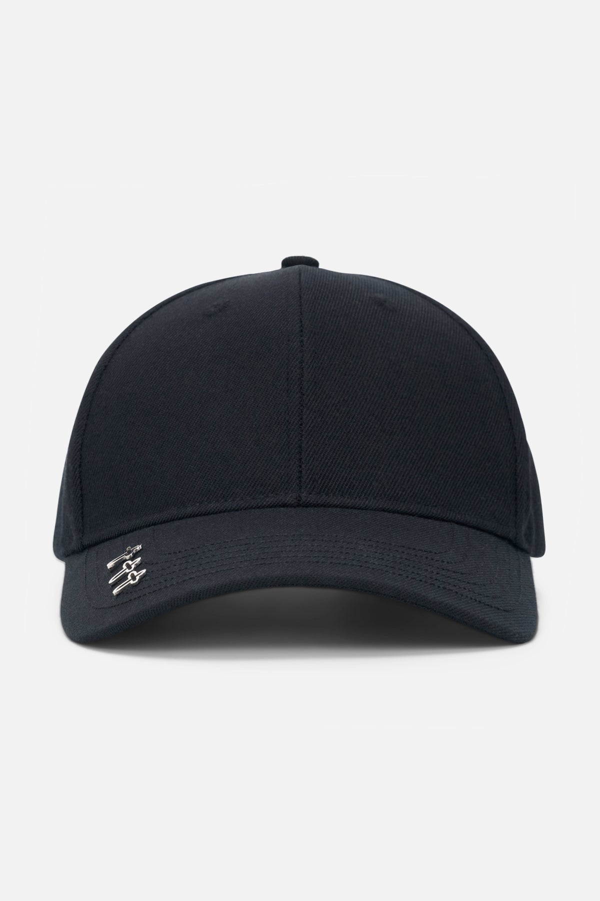 JACOB HAT | BLACK SILVER CROSS