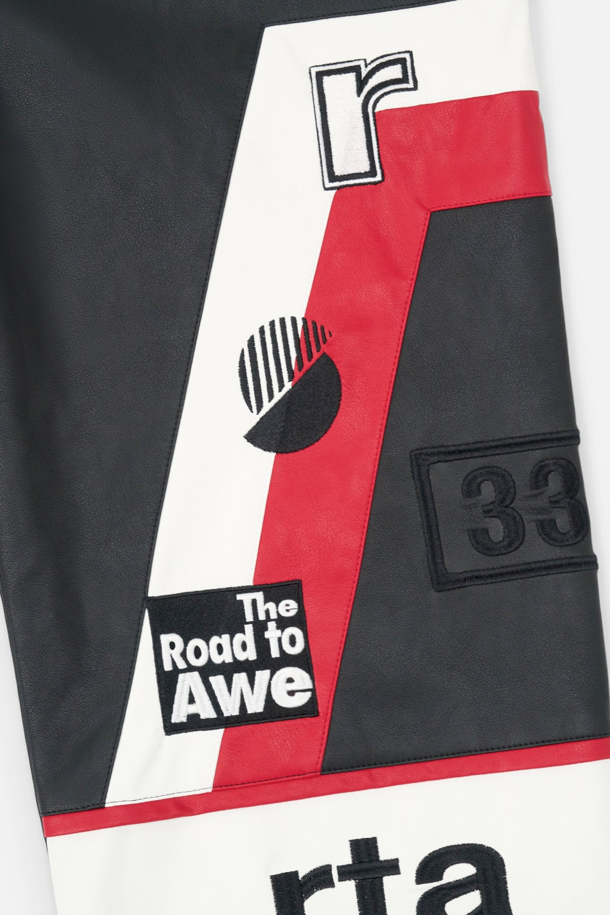 KIAN MOTO PANT | BLACK WHITE MOTORSPORTS