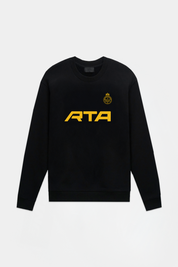 CHARLES SWEATSHIRT | BLACK RTA CRESTS