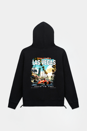 JORDAN OVERSIZED HOODIE | BLACK LAS VEGAS RACE