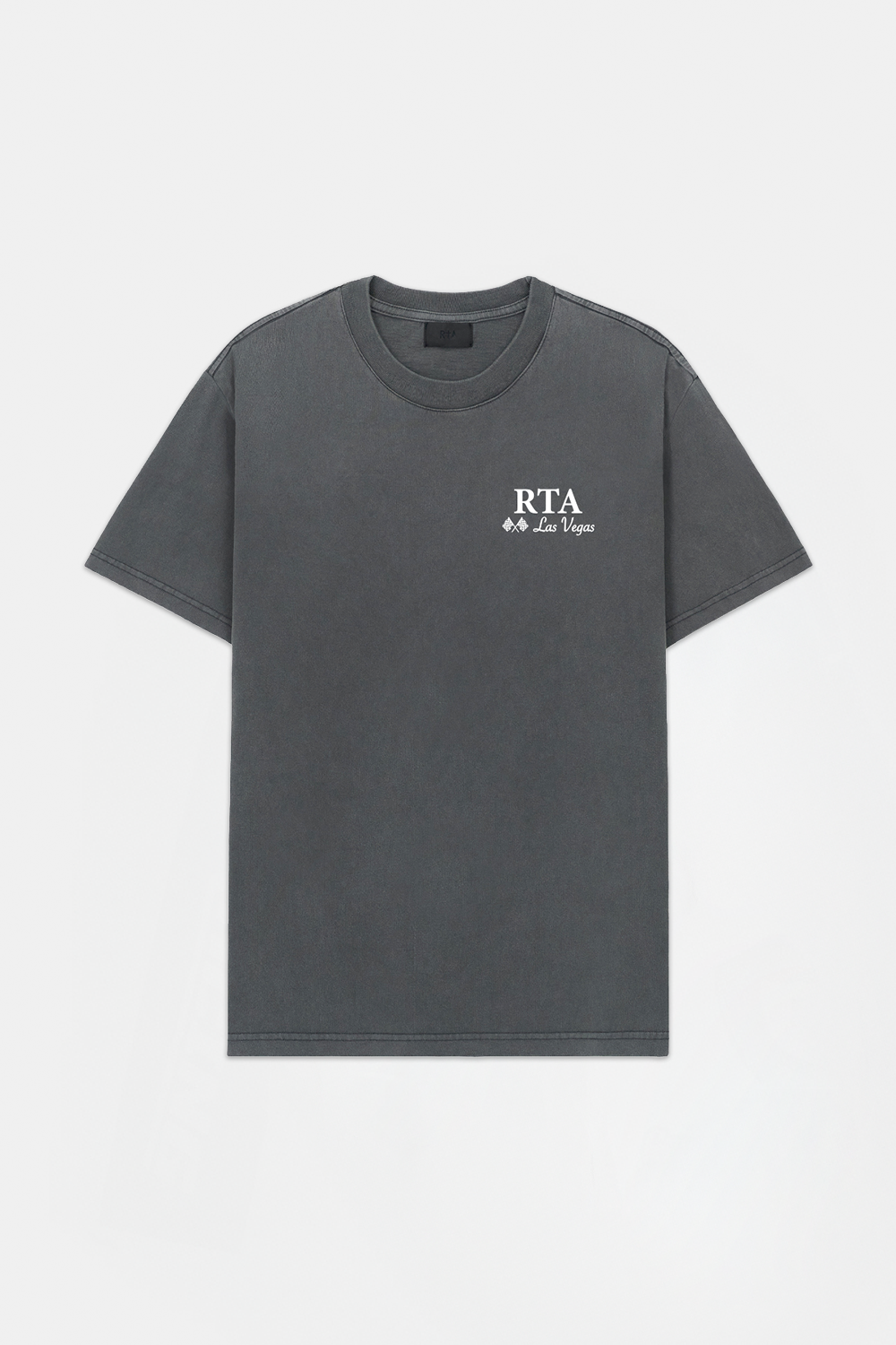 COLIN OVERSIZED SHORT SLEEVE TEE | VINTAGE BLACK MOTO MASH