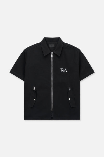 AIDEN SHORT SLEEVE SHIRT | BLACK PARADISE – RTA