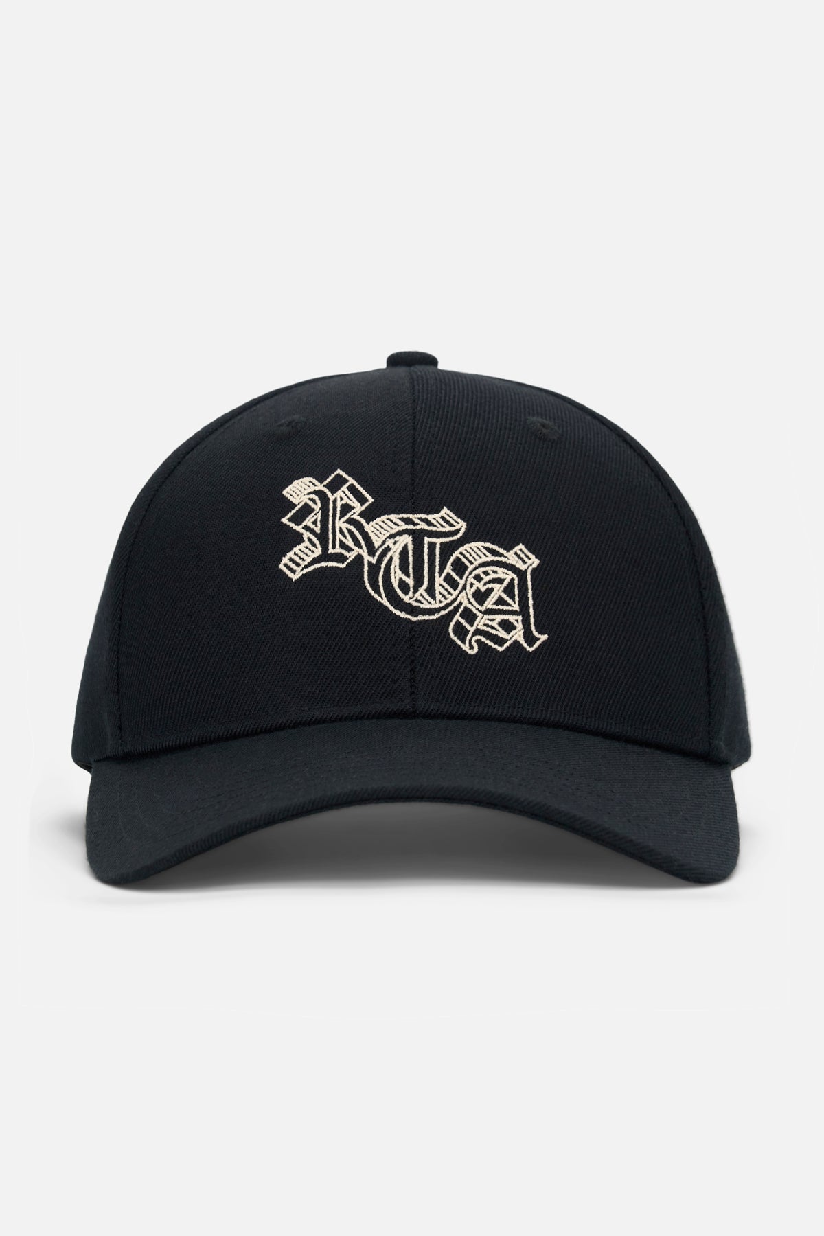 Men's Black 3D Old English Hat | RTA