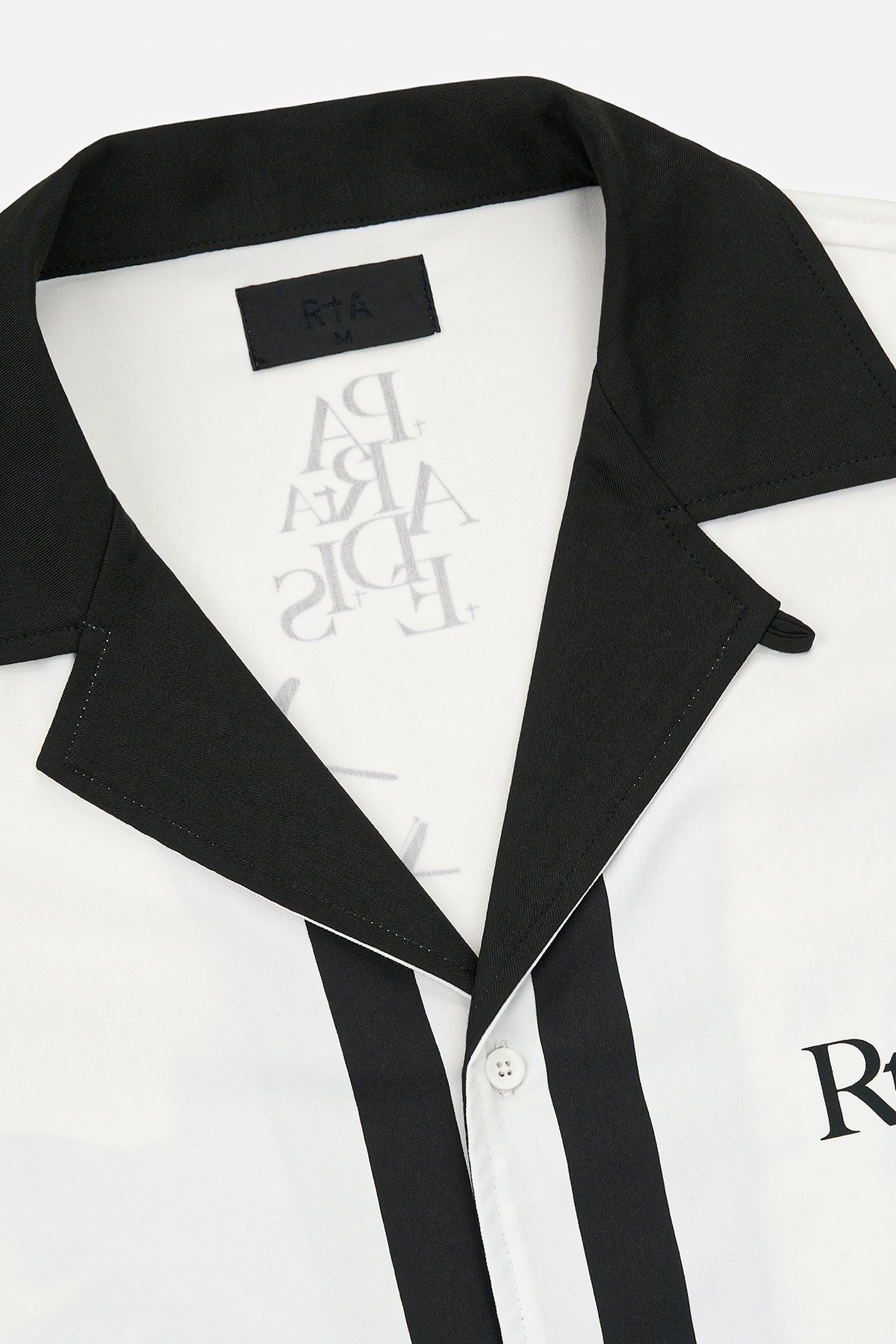 NATHAN SHORT SLEEVE SHIRT | WHITE PALM TREES