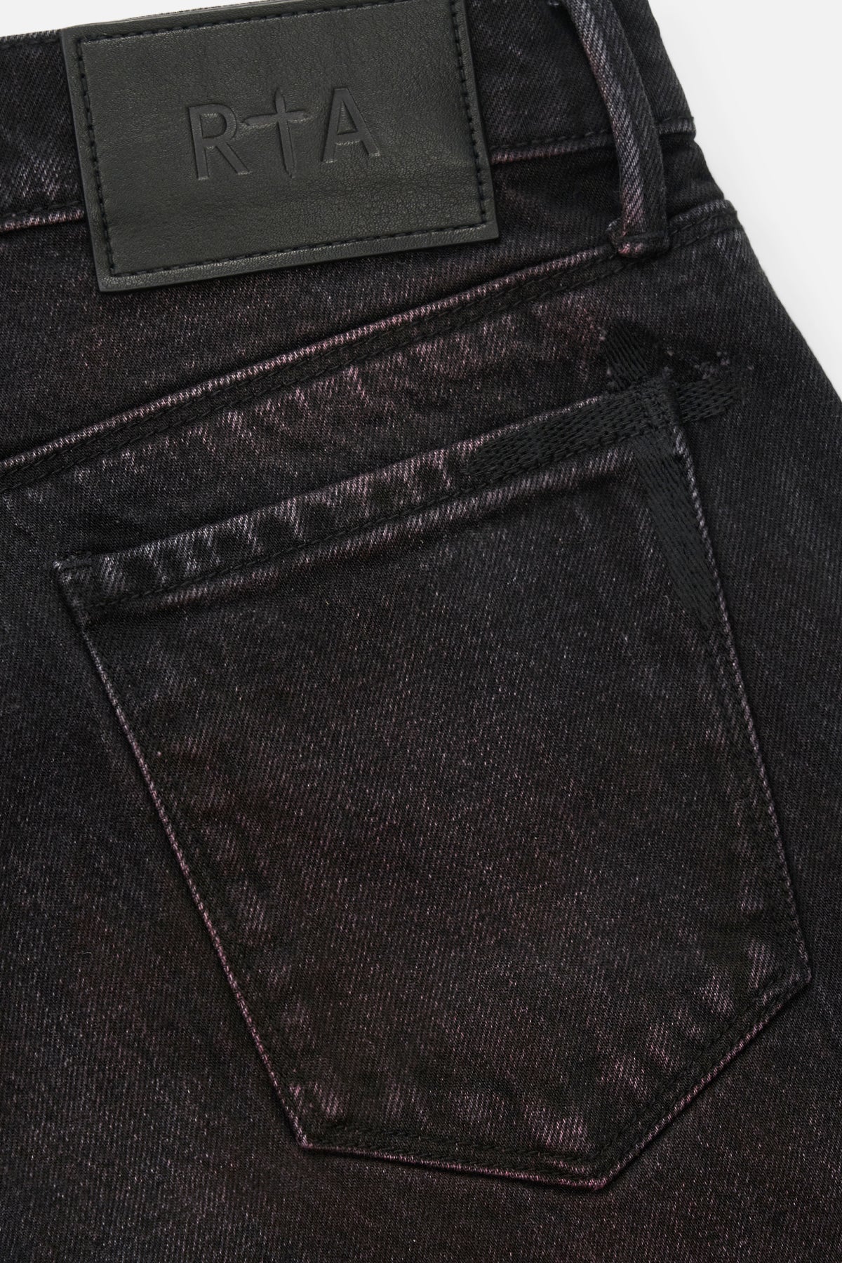 DENIS SKINNY JEAN | BLACK RED GLOW