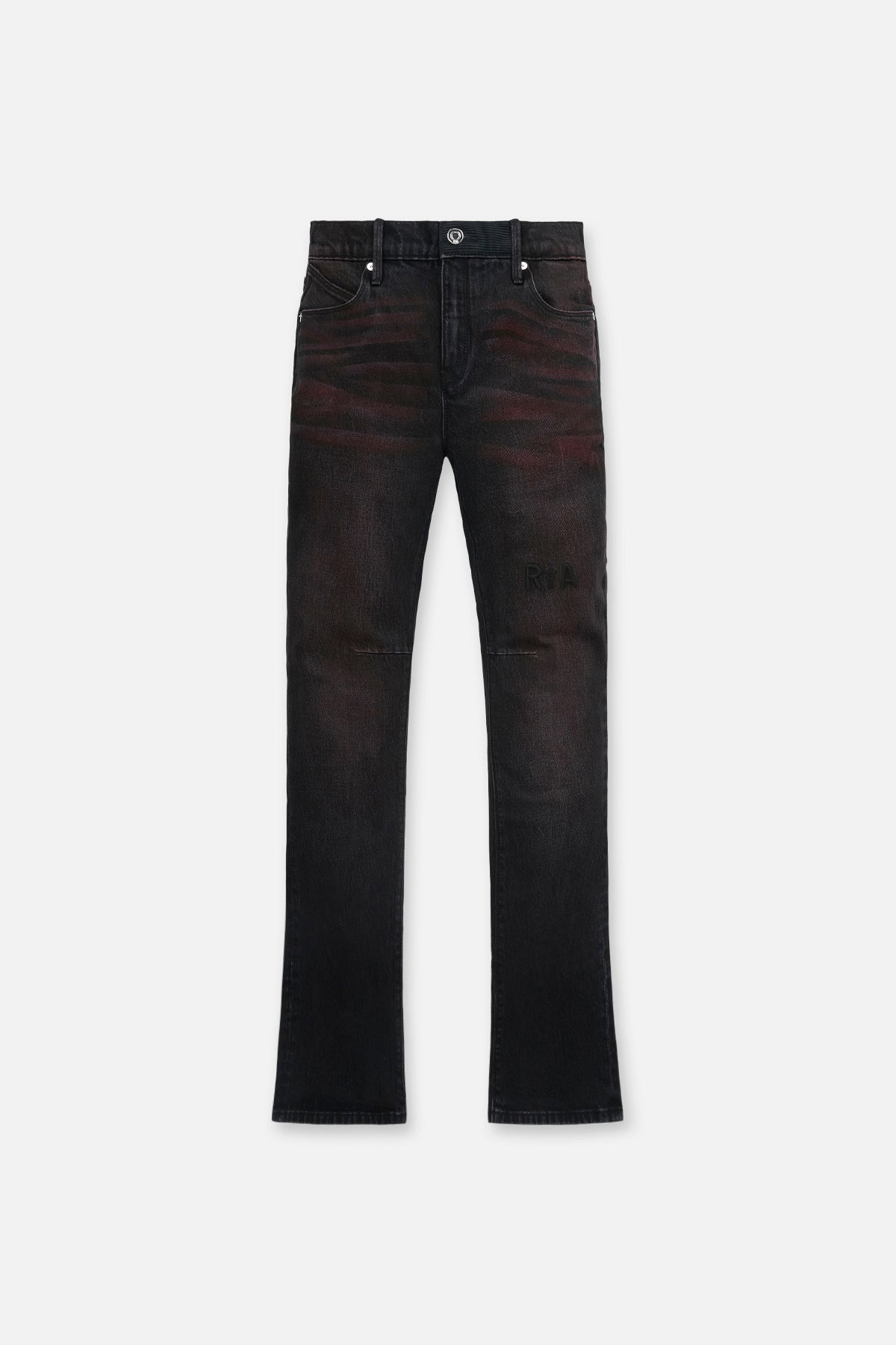 DENIS SKINNY JEAN | BLACK RED GLOW