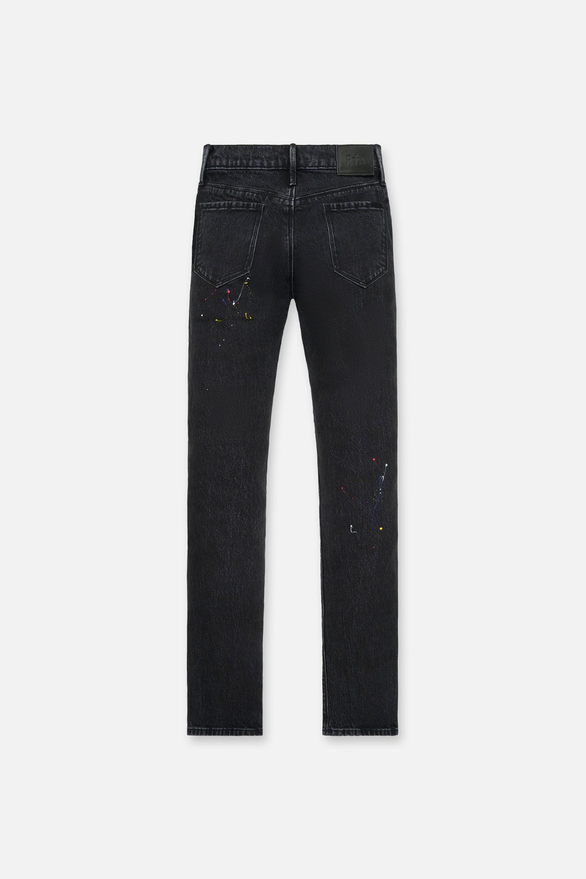 OLIVIER SKINNY JEAN | BLACK TRI PAINT