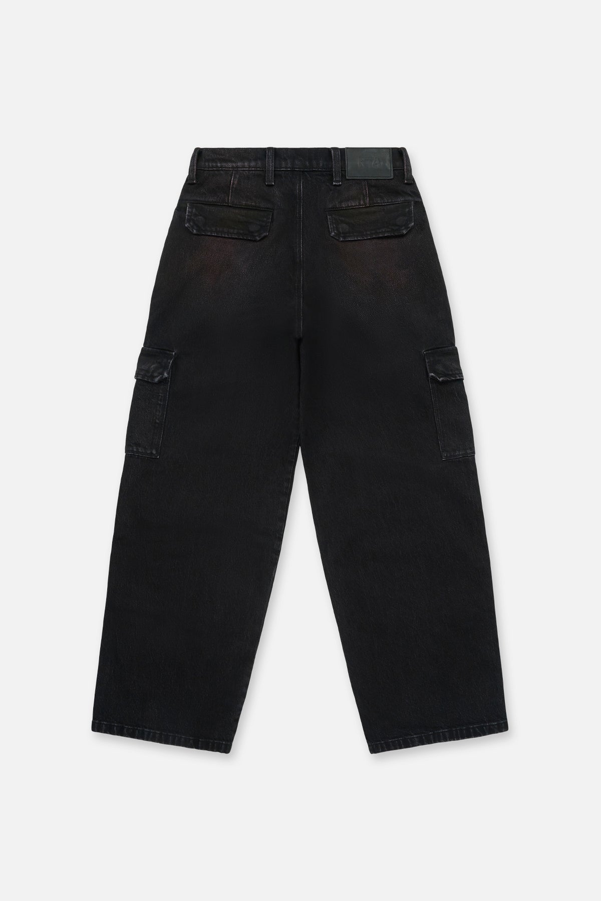 RYAN WIDE LEG CARPENTER JEAN | BLACK RED GLOW