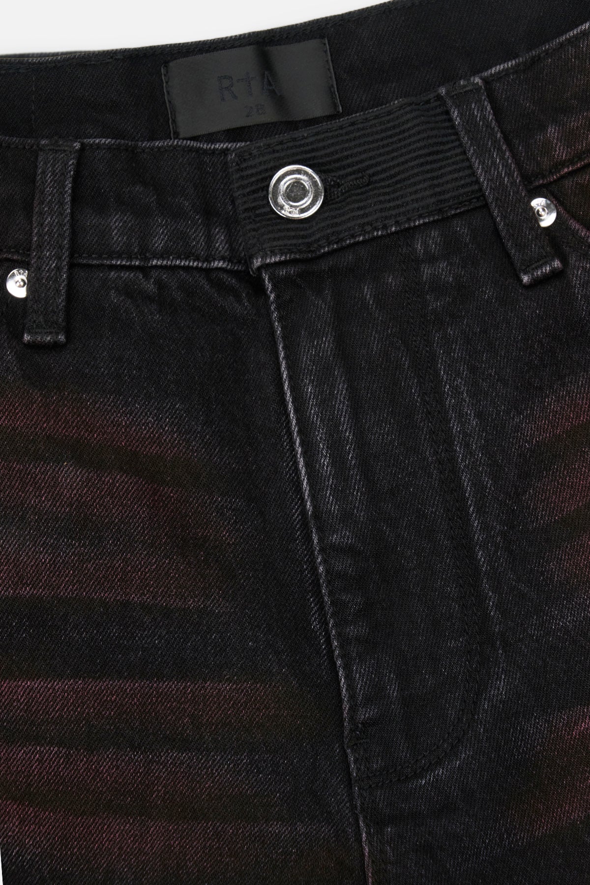 RYAN WIDE LEG CARPENTER JEAN | BLACK RED GLOW