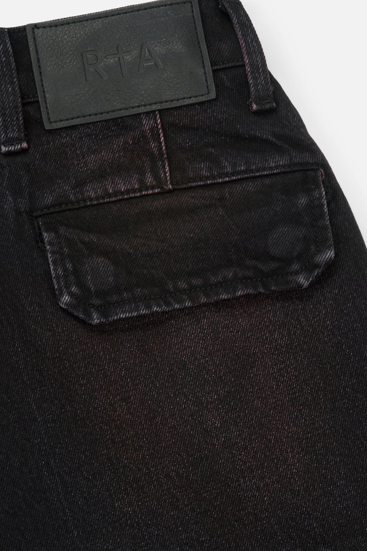 RYAN WIDE LEG CARPENTER JEAN | BLACK RED GLOW