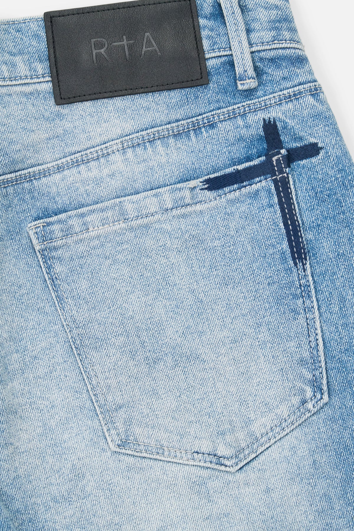 BRYANT SKINNY JEAN | FADED DISTRESSED BLUE