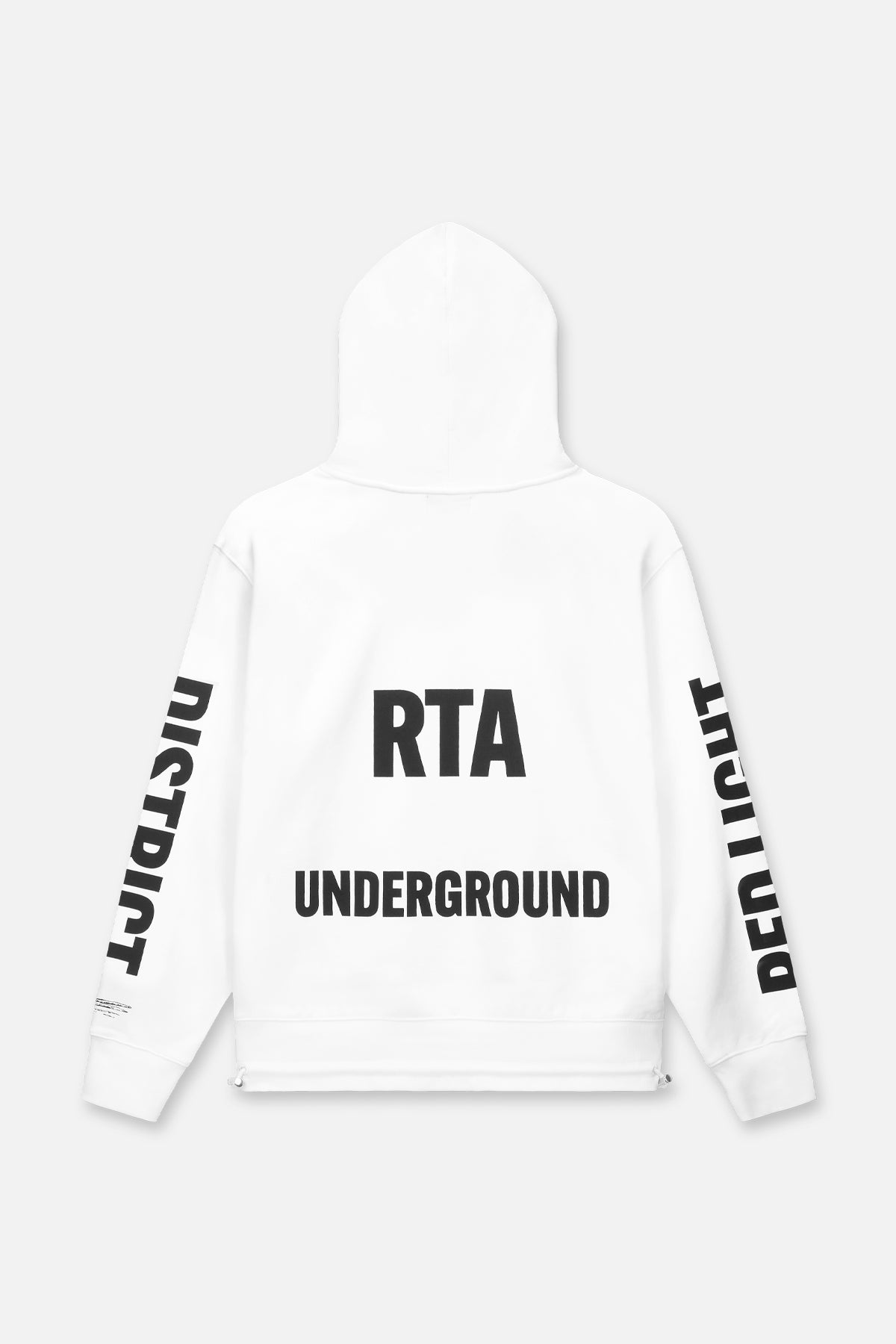 JORDAN HOODIE | WHITE RTA UNDERGROUND