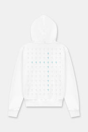 DION HOODIE | WHITE CAROLINA BLUE CROSS