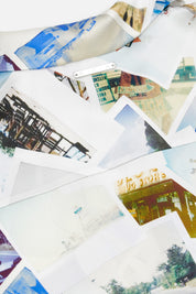 SILK SHORT SLEEVE SHIRT | PHOTO COLLAGE