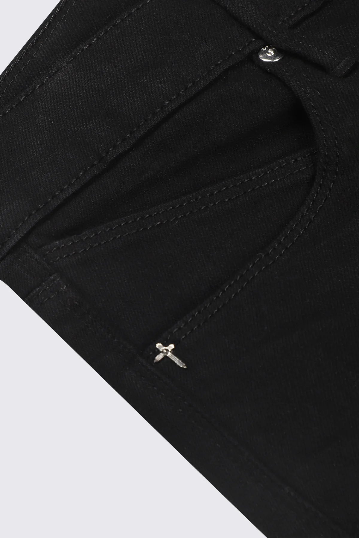 BRYANT SKINNY JEAN | BLACK REST IN PEACE