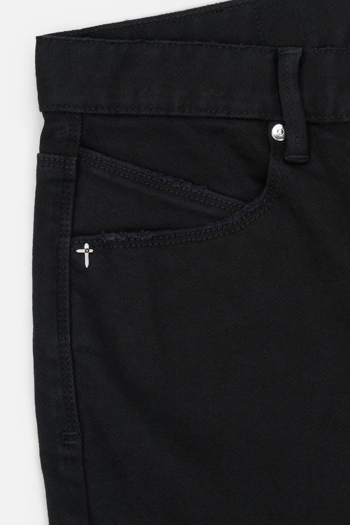 BRYANT SKINNY JEAN | BLACK DISTRESSED SNAKE