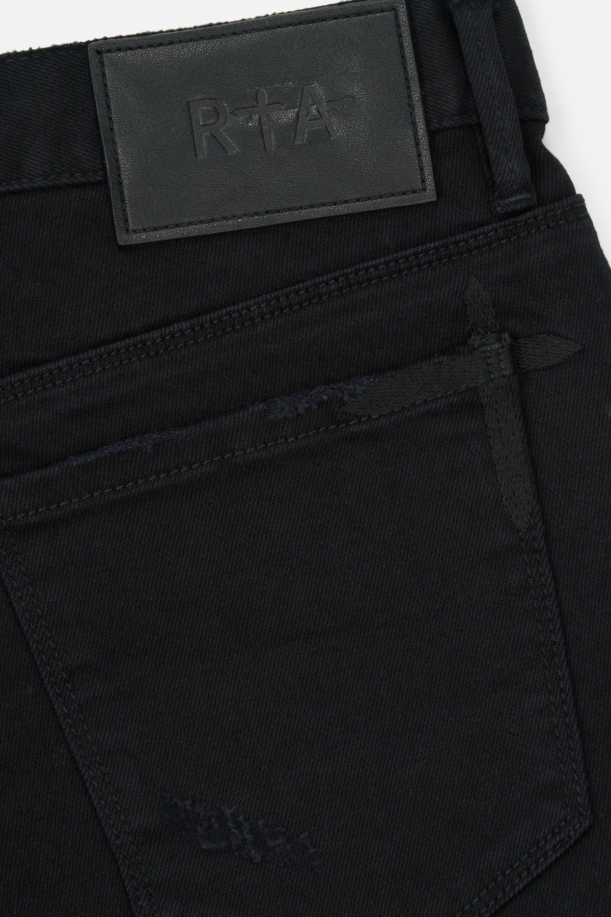 BRYANT SKINNY JEAN | BLACK DISTRESSED SNAKE