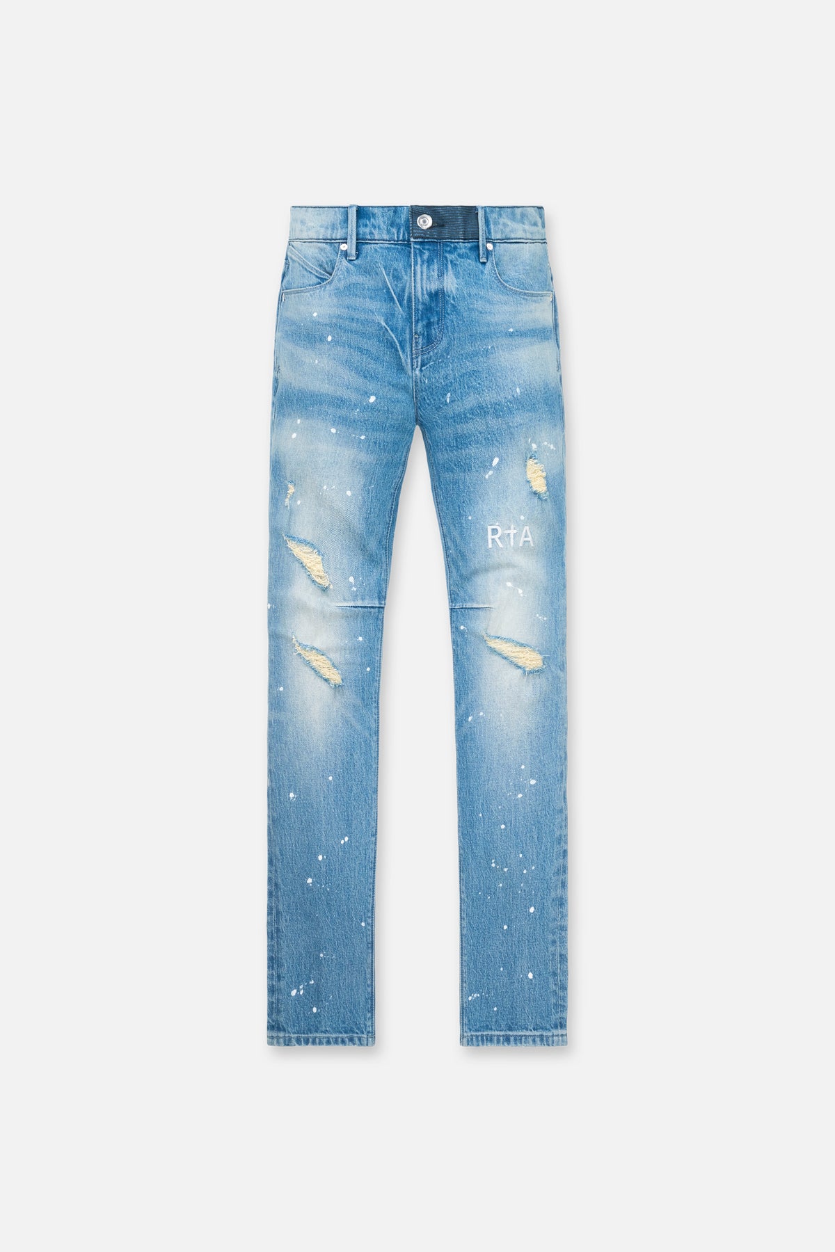Blue Rta Jeans Men's Medium Blue Skinny Jeans | RTA
