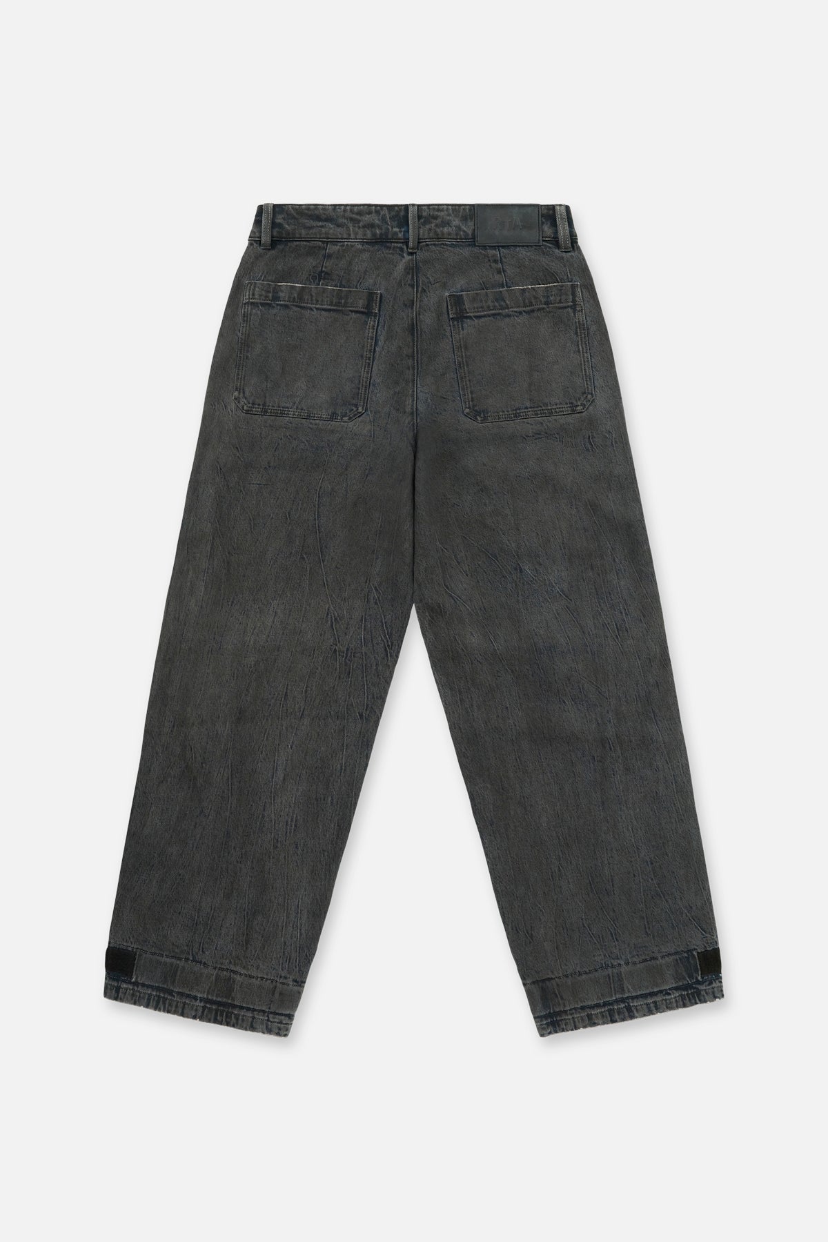 WYLIE CARGO JEAN | GREY COATED BLUE