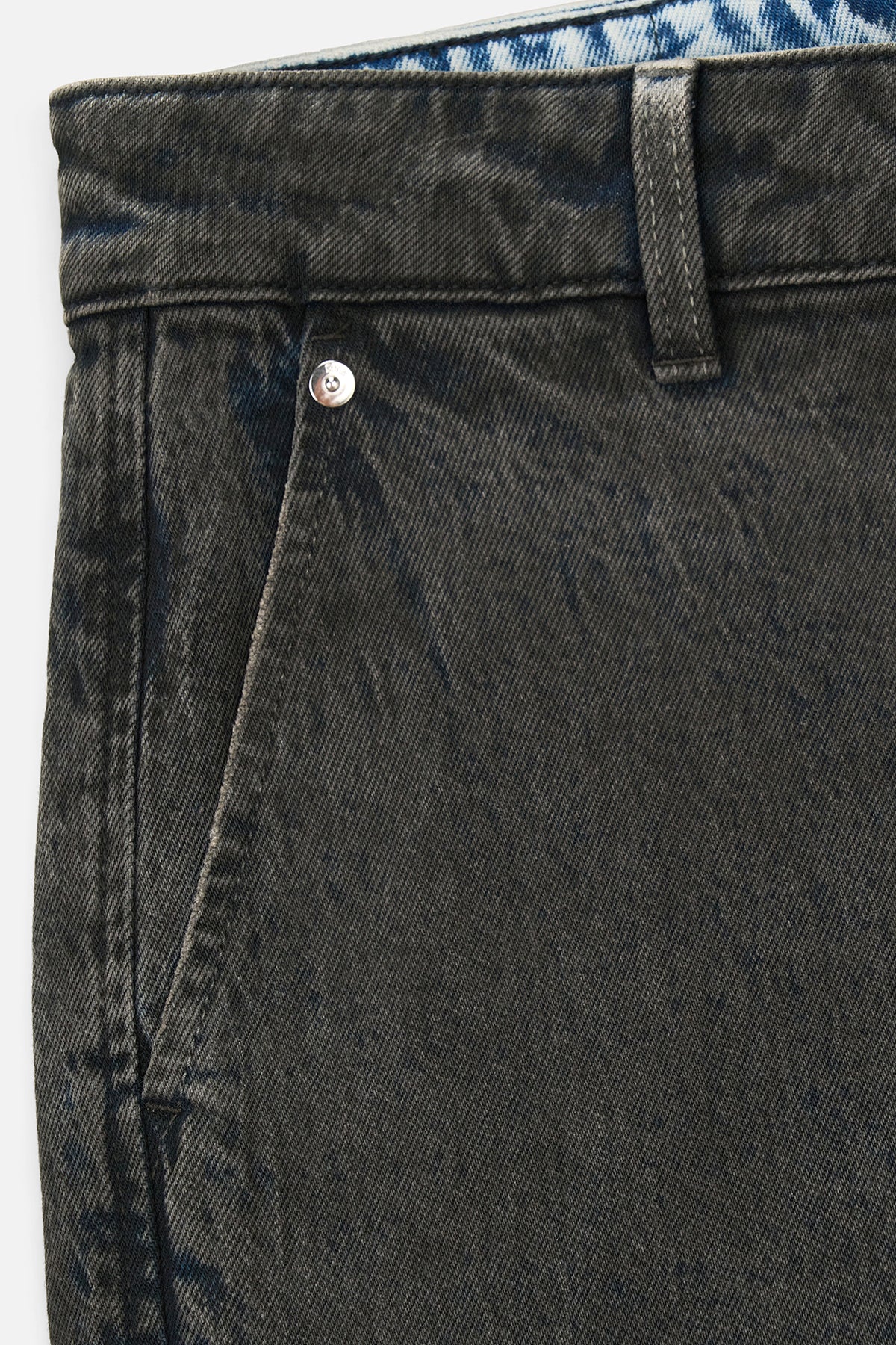 WYLIE CARGO JEAN | GREY COATED BLUE