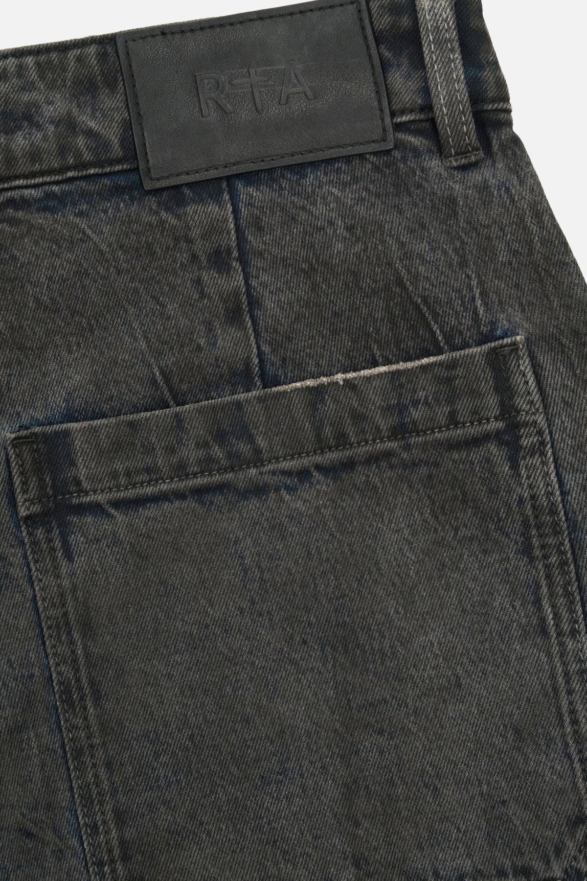 WYLIE CARGO JEAN | GREY COATED BLUE