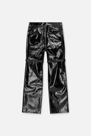 KENNY PANT | SHINY BLACK