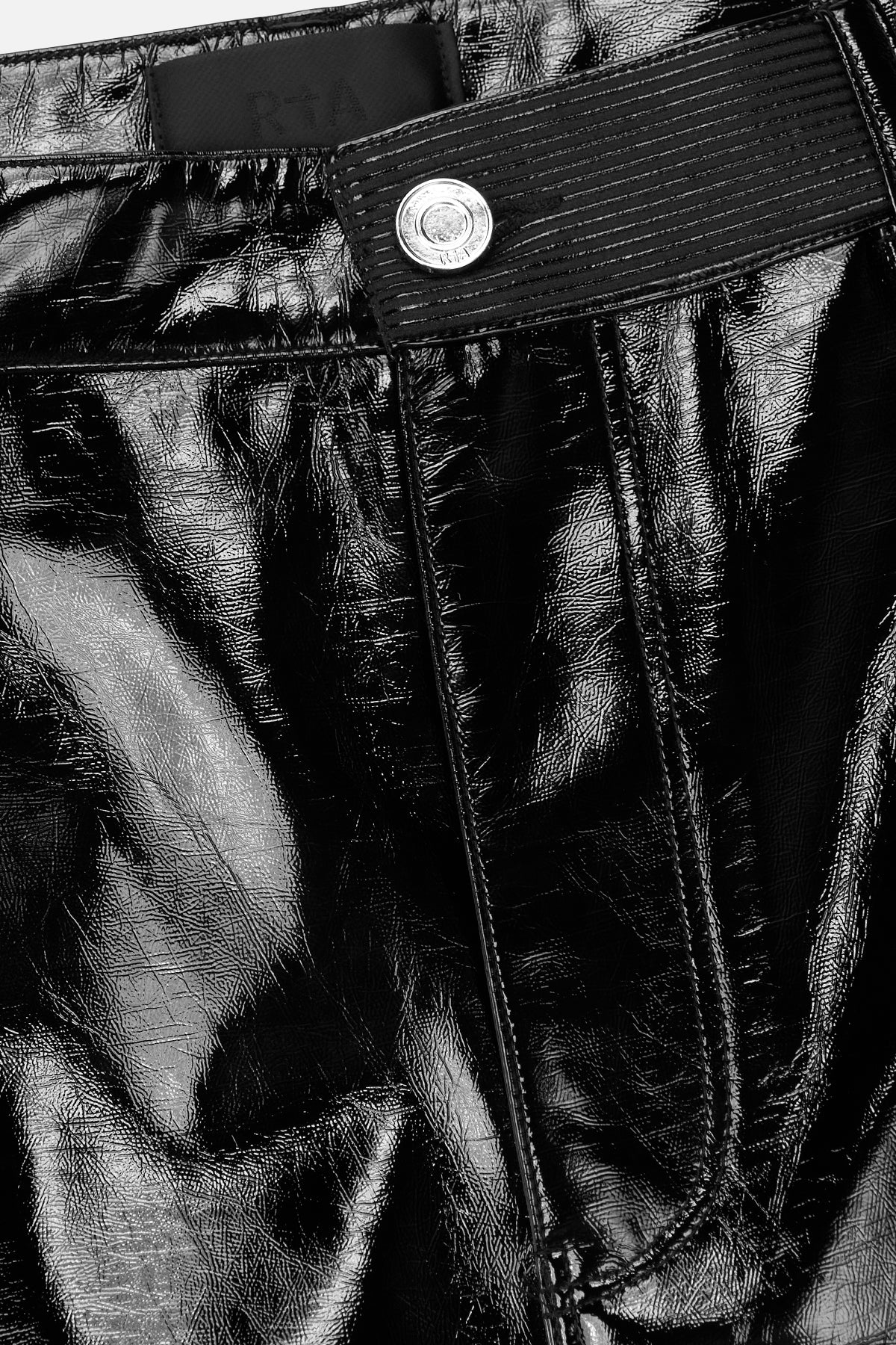 KENNY PANT | SHINY BLACK