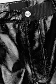 KENNY PANT | SHINY BLACK