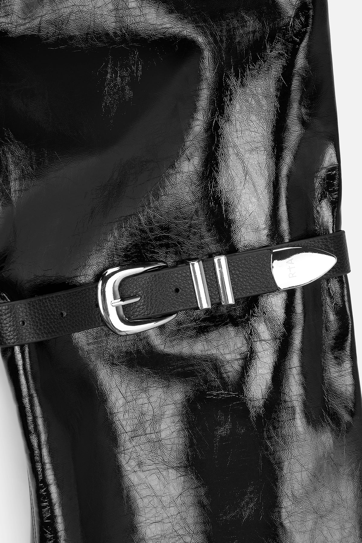 KENNY PANT | SHINY BLACK