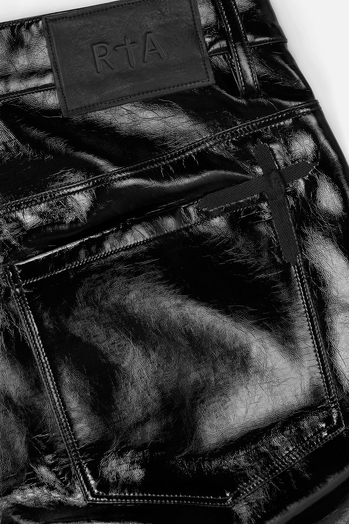 KENNY PANT | SHINY BLACK