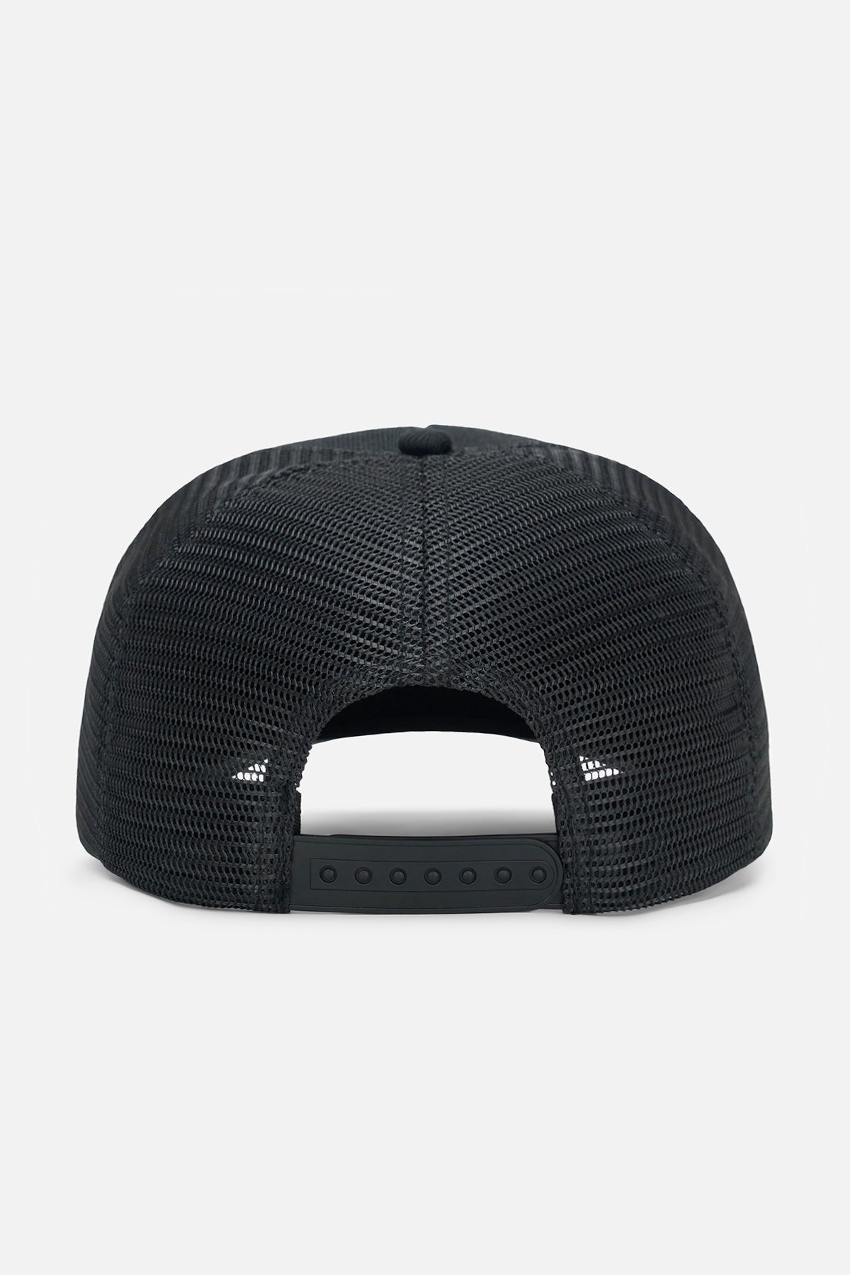 GIDEON TRUCKER HAT | BLACK STAMP LOGO