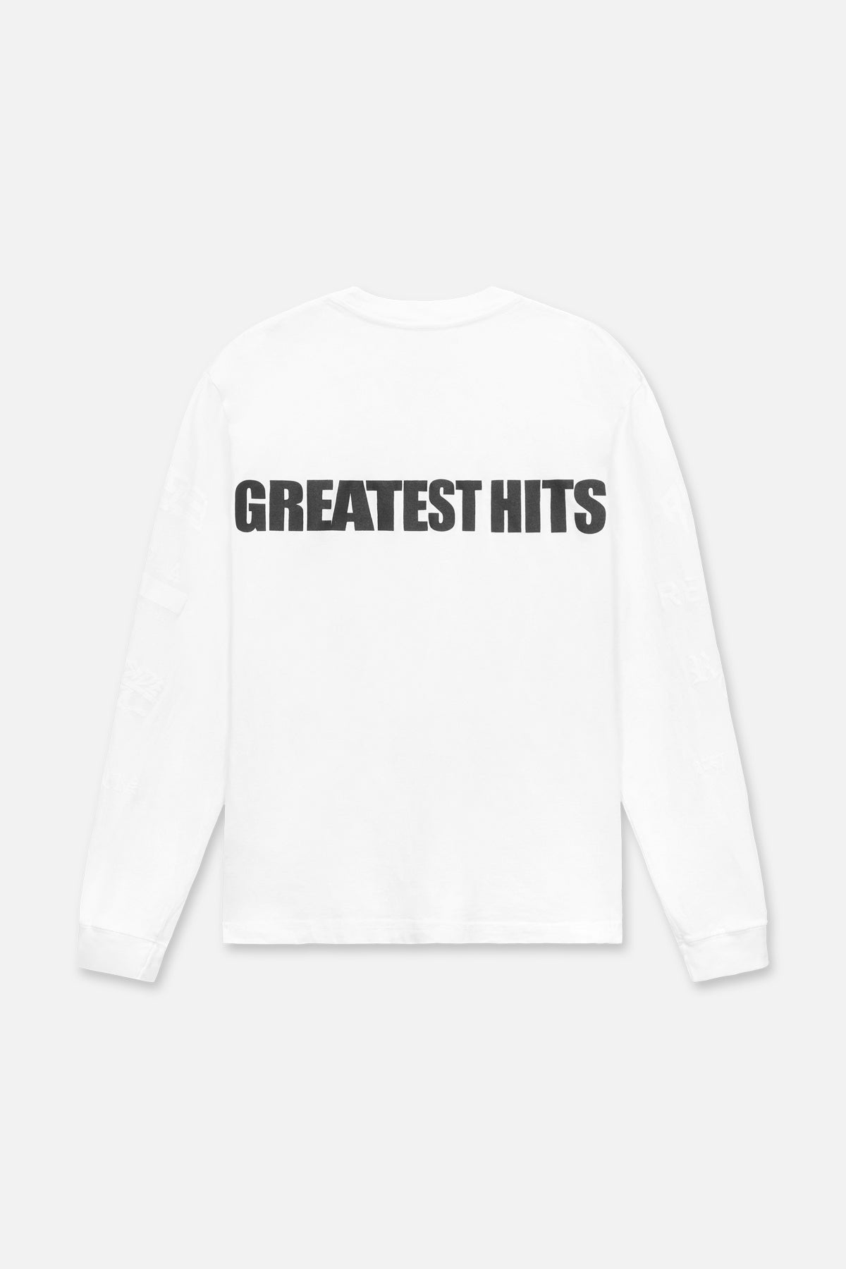 Men's White Long Sleeve Graphic Tee | RTA